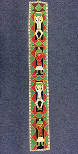 Vintage 90s Yoruba-made Beaded Belt from Nigeria
