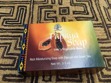 Madina Natural Papaya with Green Tea Soap, 3 bars for $6.00