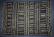 Mudprint Cloth from Mali; 32" x 48"