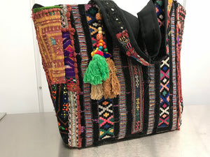 Spacious Ornate Bag from India