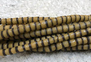Long Strand of Small Sand Beads from Ghana