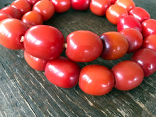 Strand of Antique West African Red Amber Beads