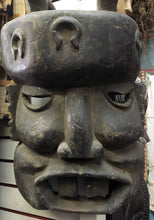 Vintage 1990s Extra Large West African Wooden Mask
