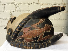 Mask from Ivory Coast, Vintage Wood