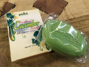 Madina Cucumber Natural Soap, 3 bars for $6.00