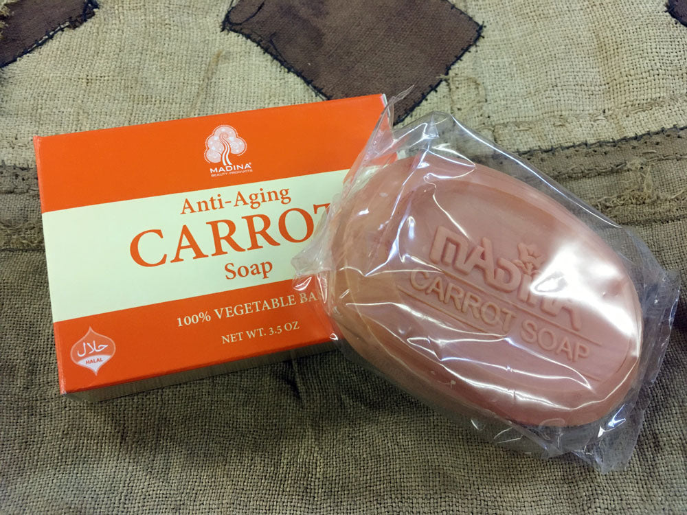 Madina Natural Carrot Soap, 3 bars for $6.00