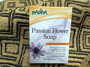 Madina Passion Flower Soap, 3 bars for $6.00