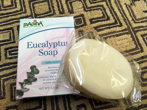 Madina Eucalyptus Soap, 3 bars for $7