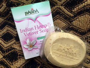 Madina Indian Hemp & Vetiver Soap, 3 bars for $6.00