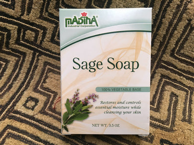 Madina Sage Soap, 3 bars for $6.00