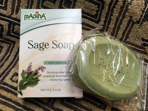 Madina Sage Soap, 3 bars for $6.00