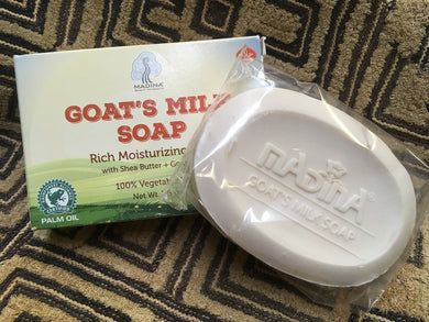 Madina Goats Milk Soap, 3 bars for $6.00