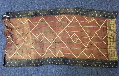Old Kuba Cloth Rug; 22