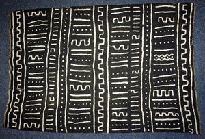 Mudprint Cloth from Mali; 32" x 48"